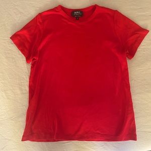 Red APC T- Shirt